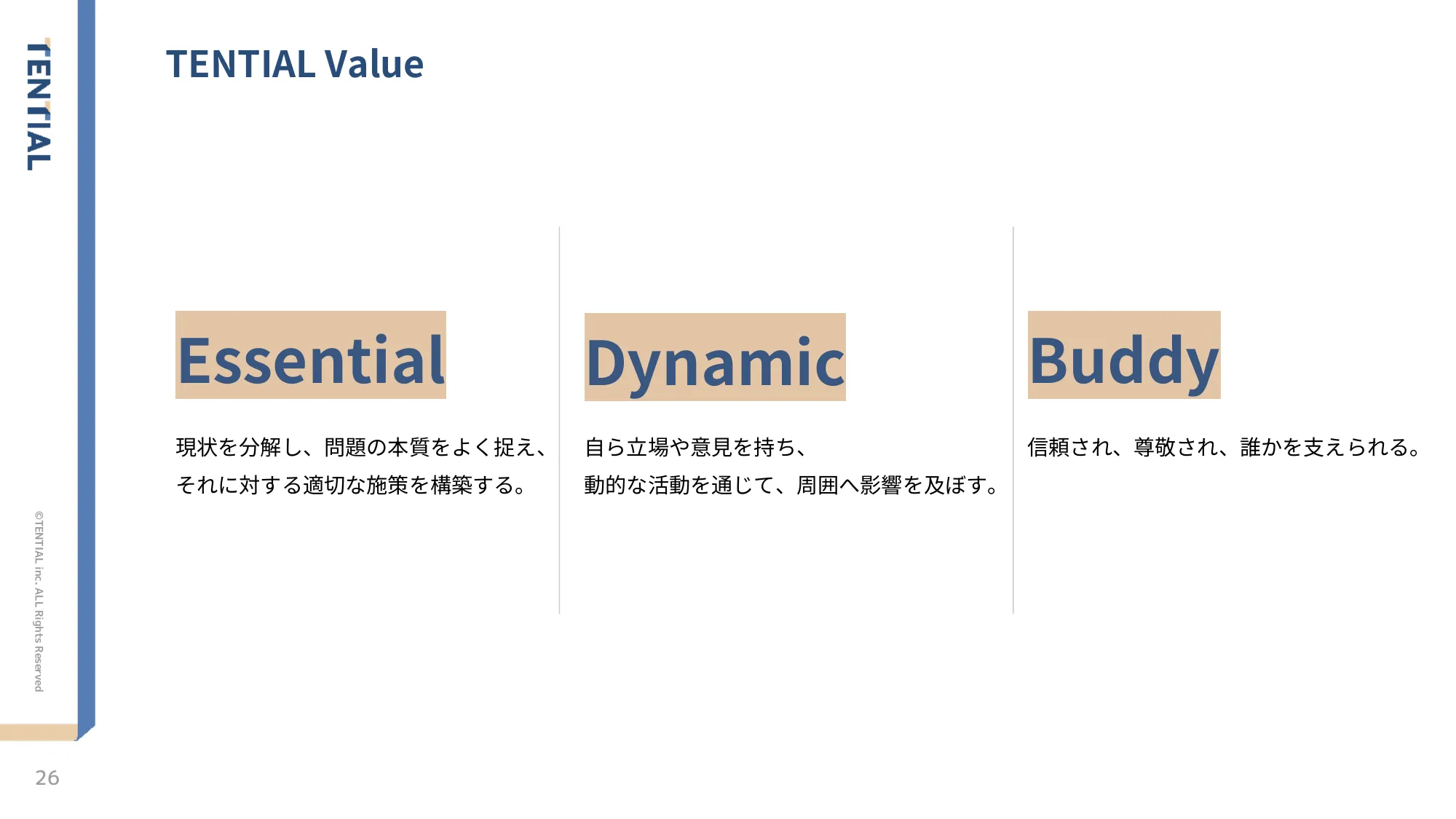 株式会社TENTIAL/Culture Deck