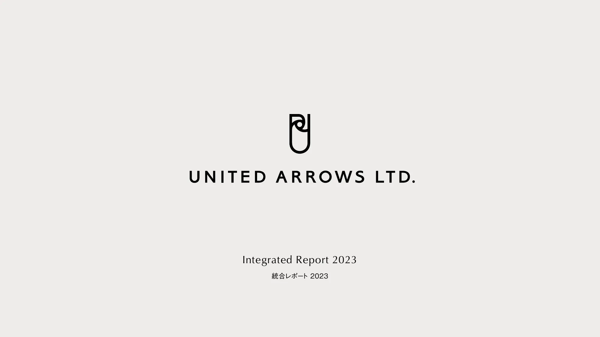 UNITED ARROWS LTD. Integrated Report 2023