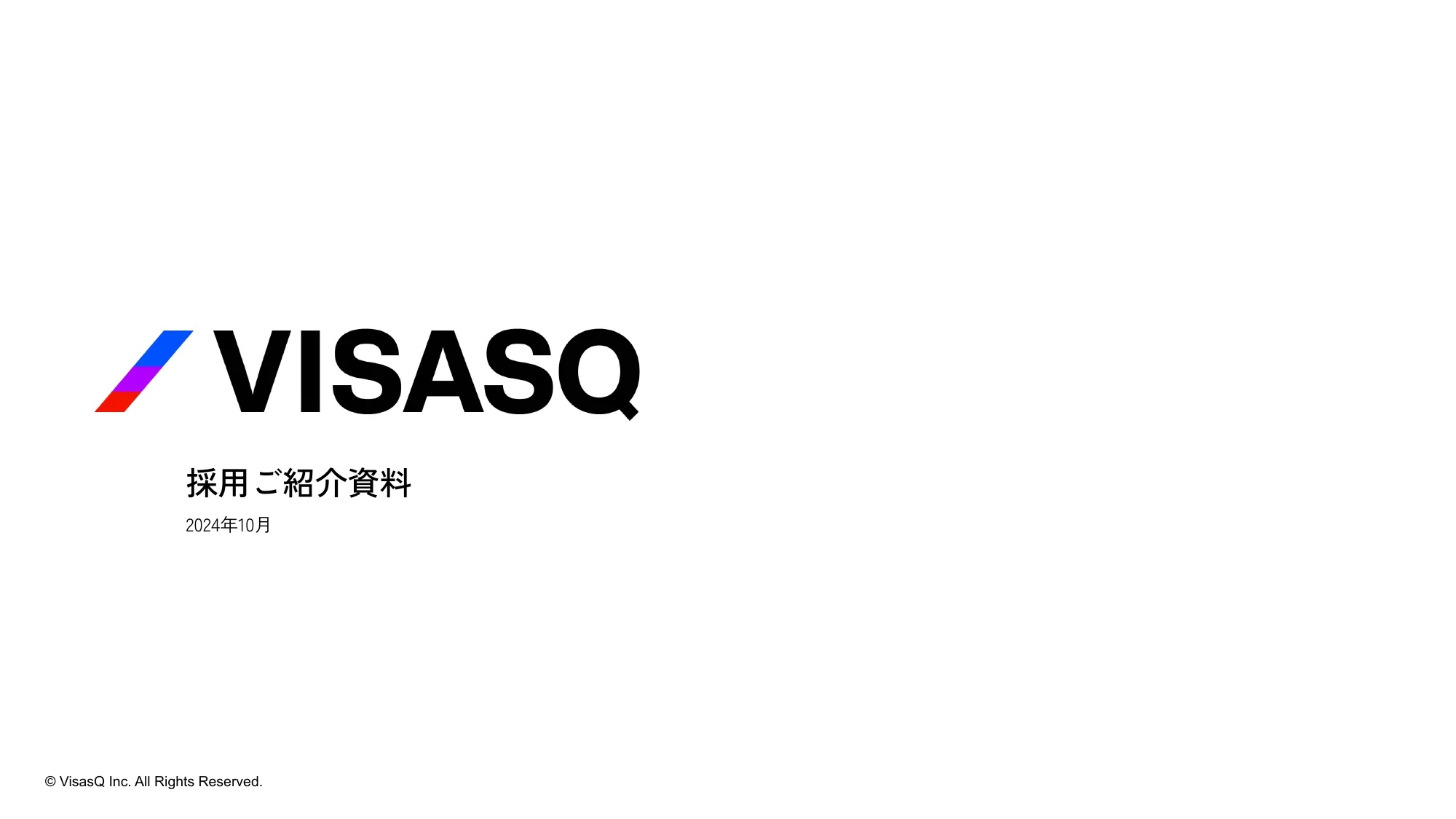 VISASQ 採用ご紹介資料