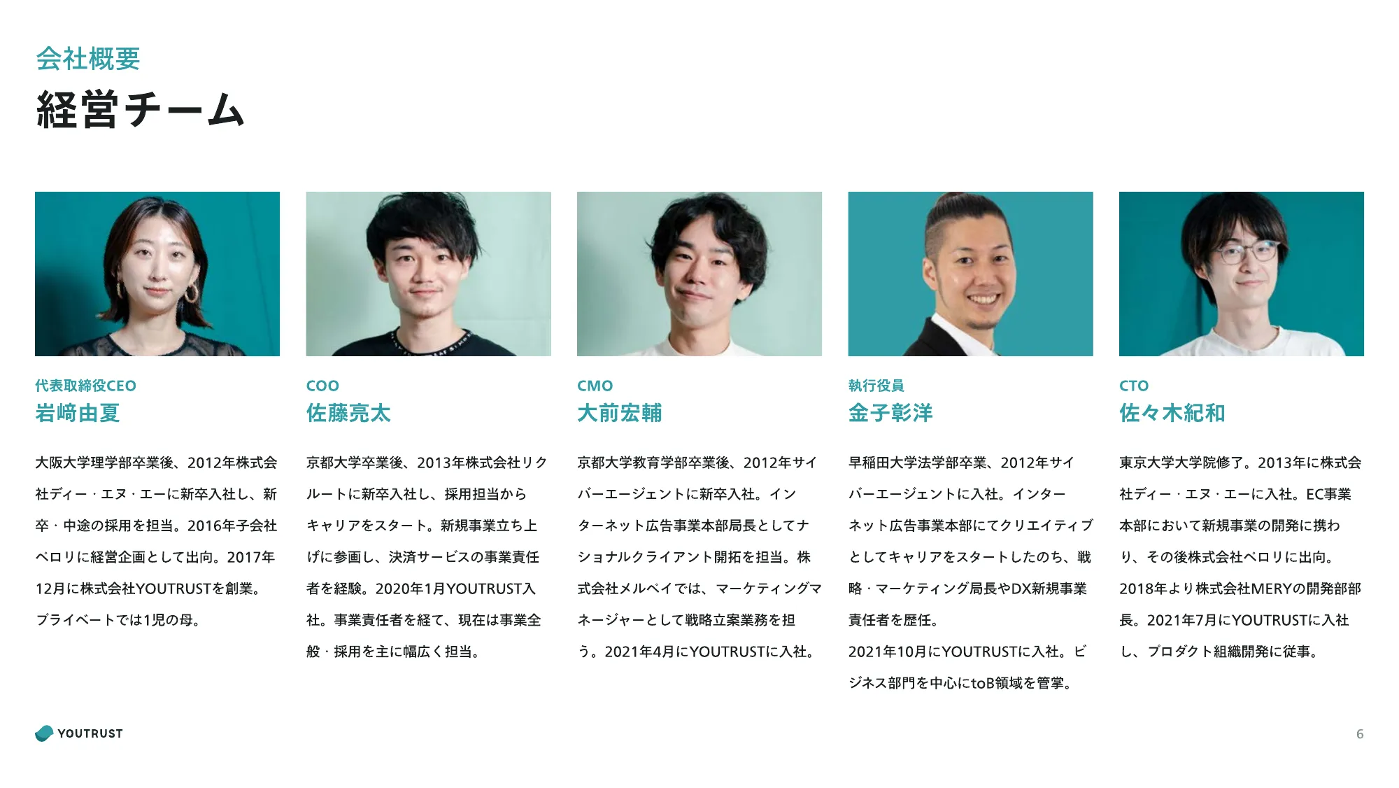 CompanyDeck｜株式会社YOUTRUST